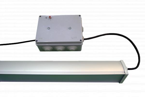 Светодиодный светильник аварийный ДиУС-45 линейный с БАП
